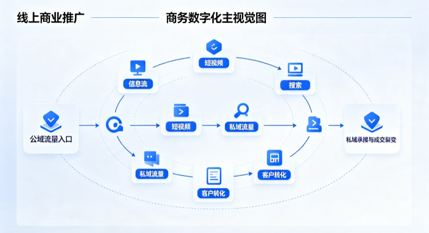 菏泽地区线上商业推广怎么做？全域流量闭环搭建与低成本转化实战指南